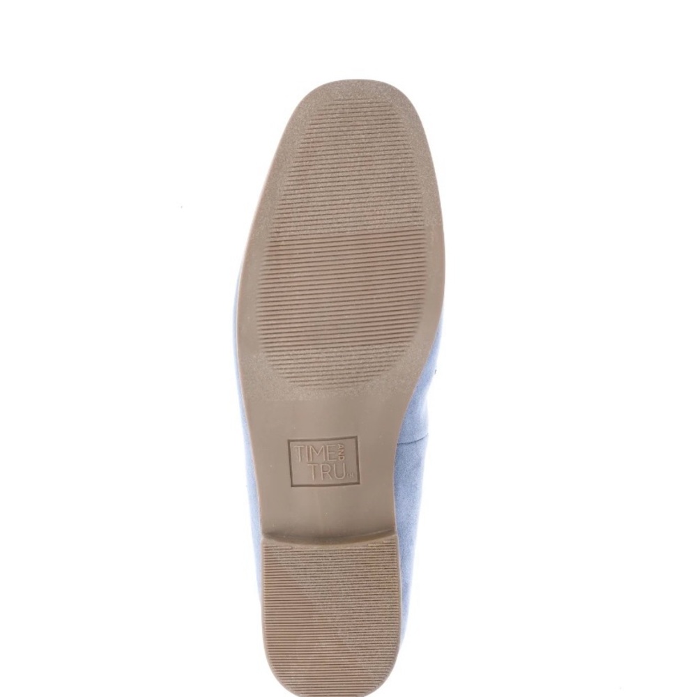 BLUE ULTRA SUEDE LOAFERS - Picture 4 of 5